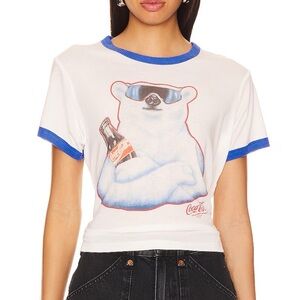 Coca Cola Polar Bear Tee. As seen on Alex Cooper